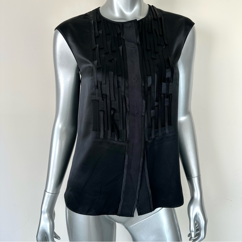 NWT!!! Magaschoni silk blouse size S